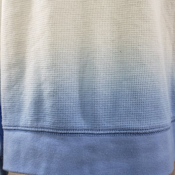 Splendid NWT Loose Fit Dip Dye Thermal Knit Top S - Picture 11 of 11